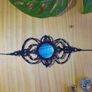 Zapetljana Elvish macrame choker