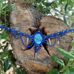 Zapetljana Elvish macrame ogrlica Cres Edition