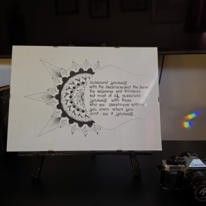 Inspirativni mandala citat
