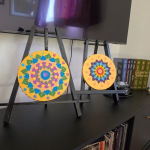 Mandala na platnu